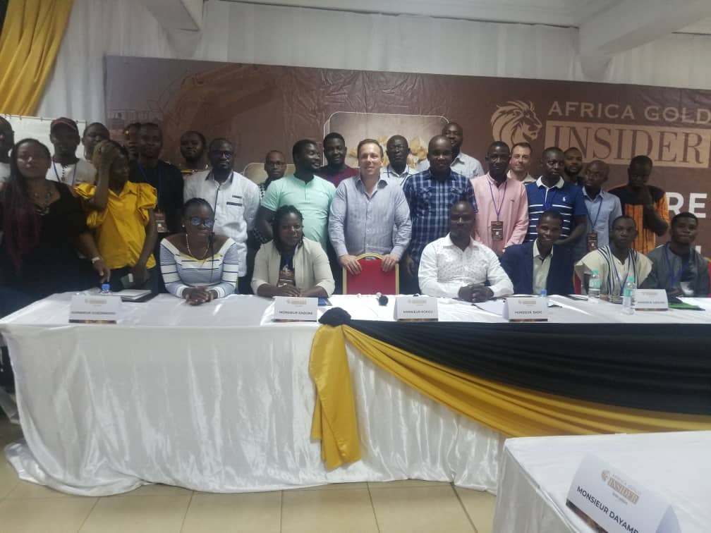 Séance plénière du séminaire Africa Gold Insider avec les participants